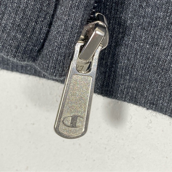 Champion Athleticwear Fleece Hoodie Sweatshirt Mens 3XL Gray  Heather Full-Zip - Picture 15 of 16